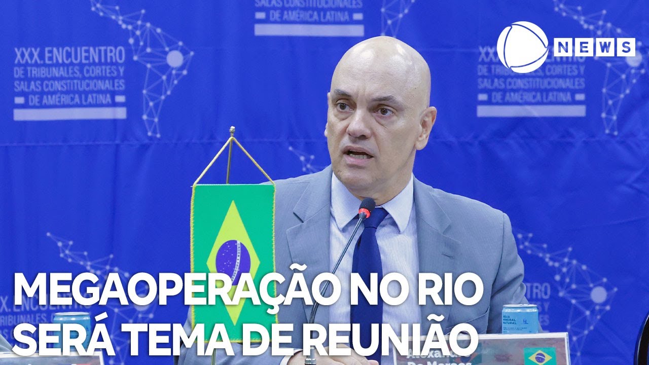 Castro se encontra com Moraes para dar explicações sobre megaoperação no Rio