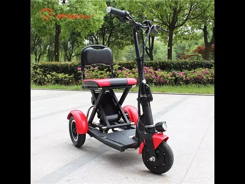 DYNAVOLT 3 Wheel Scooty Moped Kick Mobility E Scooter