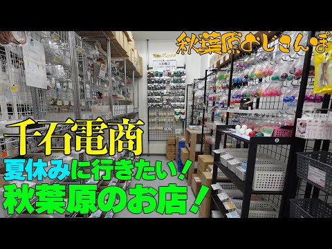 秋葉原で夏休みに行っておきたいお店！千石電商はアケコンパーツがどっさり！【おじさんぽ第64回】【秋葉原でおじさんと散歩してみた件】