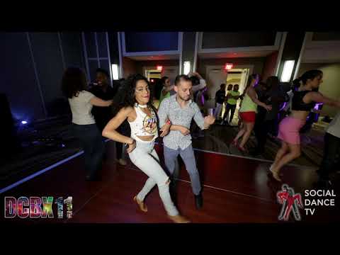 Dixon A Ortiz & Natalia Garcia - salsa social dancing | DCBX #11 aka DC Bachata Congress