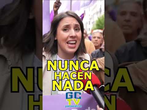 El Gobierno está totalmente paralizado Irene Montero (Unidas Podemos)