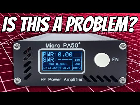 Micro PA50 HF Amplifier Input Impedance