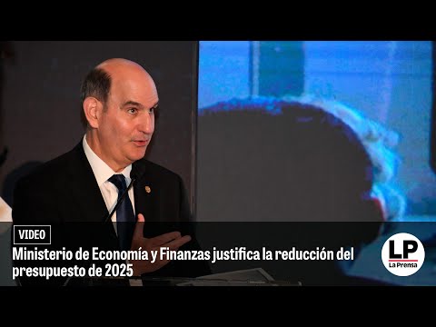 Ministerio de Economía y Finanzas justifica la reducción del presupuesto de 2025