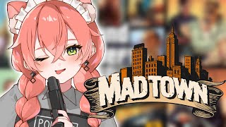 【 #MADTOWN 】あ、警察です！パン屋！こんかふぇ！あと少し。【にじさんじ/獅子堂あかり】