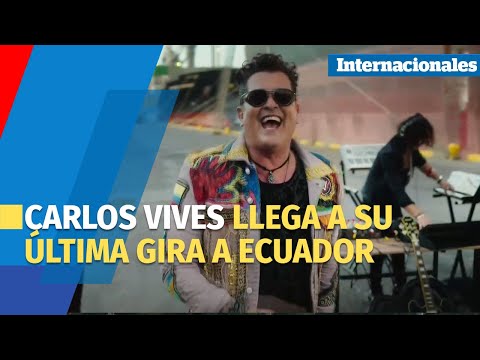 Carlos Vives llega a Ecuador con una gira que invita a gozar las cosas sencillas de la vida