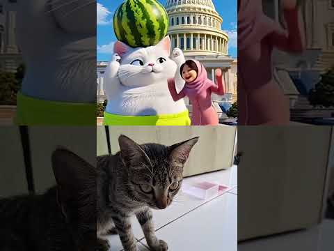 Cat Funy. Kucing lucu #kucing #kucinglucu #kucingimut #kucingputih