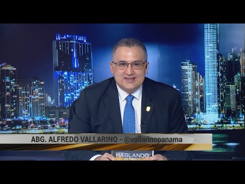 Hablando de frente con el Abogado Alfredo Vallarino (22 de Octubre 2020)