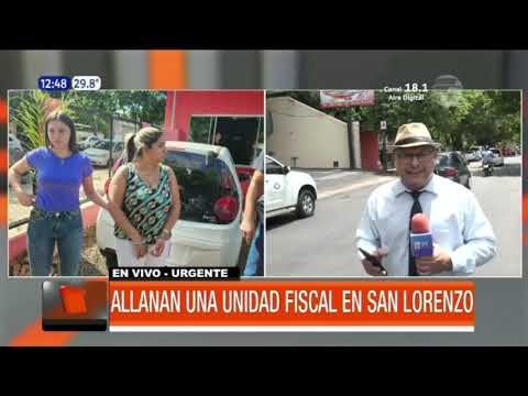 Detienen a una asistente fiscal y dos abogadas en San Lorenzo