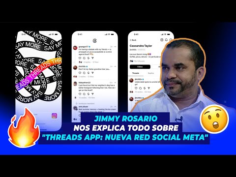 Jimmy Rosario nos explica todo sobre Threads App: nueva red social meta | De Extremo a Extremo