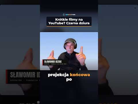 Sławomir Idziak: krótkie filmy na YouTube to czarna dziura