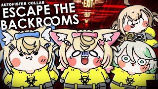 【ESCAPE THE BACKROOMS with CECILIA & GIGI】running away from monsters..