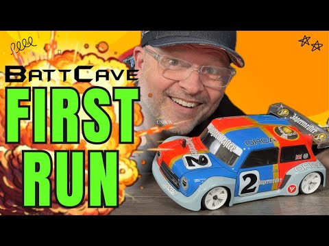 Noob Goes RC Racing A Batt Cave Jok3R-R Race Mini RC (Part 2: Shake Down 1st Track Run)