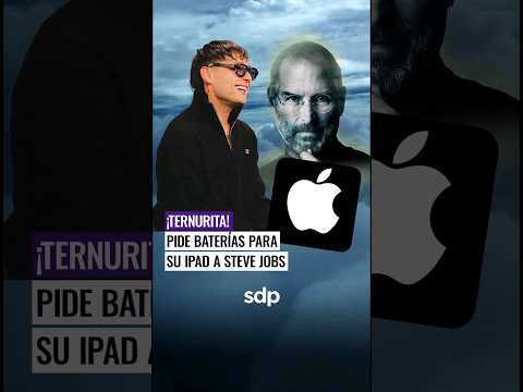 Ojalá llegué su petición al cielo : PESO PLUMA  pide BATERÍAS a STEVE JOBS ... MURIÓ en 2011