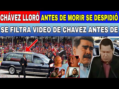 HUGO CHÁVEZ SABÍA QUE IBA A MORIR SE DESPIDIÓ LLORANDO ANTES DE IR A CUBA-NOTICIAS DE VENEZUELA HOY