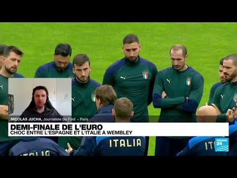 Demi-finale de l'Euro-2021 : choc entre l'Espagne et l'Italie à Wembley • FRANCE 24