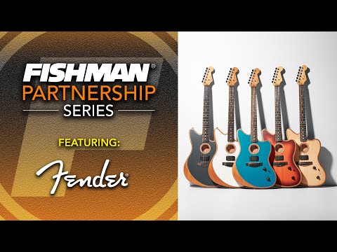 Acoustasonic Jazzmaster - Fishman & Fender Livestream