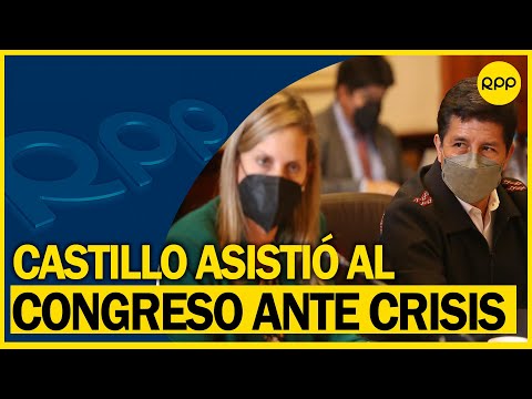EN VIVO| Pedro Castillo se reúne con Junta de Portavoces del Congreso