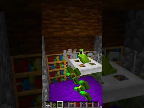 Minecraft Parrot in Glass! #shorts