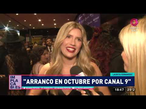 Laurita Fernández: Arranco en octubre en Canal 9 | #Implacables