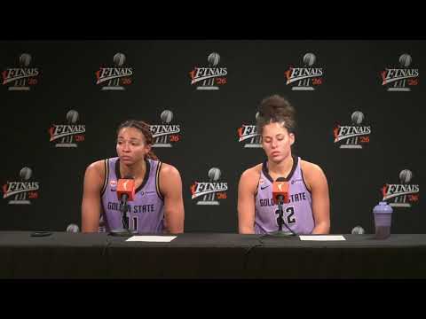 Veronica Burton reflects on Valkyries' Game 2 loss to Dream in WNBA Finals｜Kiah Stokes｜Angel Reese