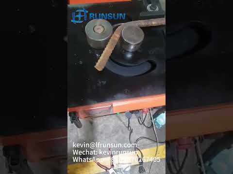 RB25 Single Phase Small Size Steel Bar Rebar Bender Shaping Machine #rb25 #rb32 #steelbarbender