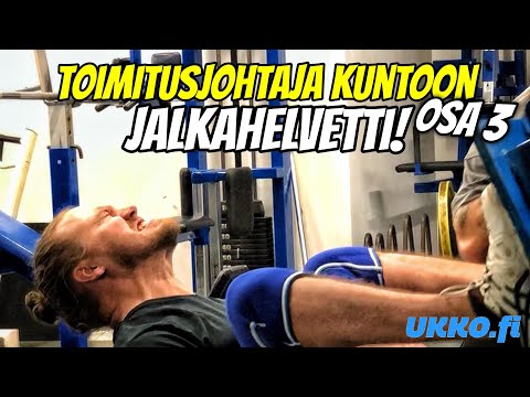 TOIMITUSJOHTAJA KUNTOON OSA 3 - JALKAHELVETTI