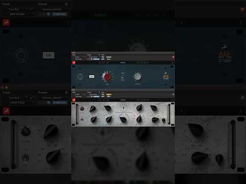 Watch James Ivey apply BAE 1073MP&other Native plugins to glue toms in this drum kit together 🥁