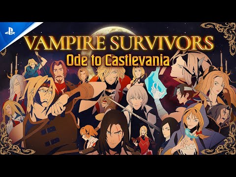 Vampire Survivors: Ode to Castlevania DLC - Announcement Trailer | PS5 & PS4 Games