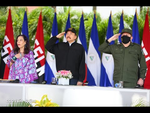 Acto central en conmemoración del 41 Aniversario de Constitución del Ejército de Nicaragua