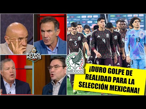 MÉXICO volvió a ser exhibido por Estados Unidos. Se buscan culpables de la derrota | Futbol Picante