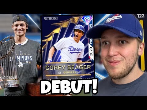 i unlocked the *FREE* 99 COREY SEAGER and hit MULTIPLE HOME RUNS with him.. MLB The Show 21