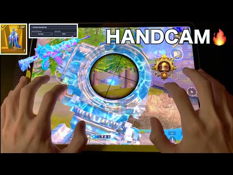 My Sensitivity Open🔥 Best 6finger HANDCAM iPad Pro M2 chip‼️ | Solo vs Squad - PUBG MOBILE