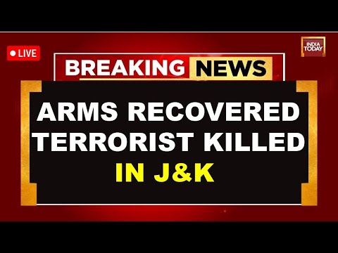 Live: Terrorist Killed, Arms And Ammunition Seized From Terror Hideout | Jammu & Kashmir News