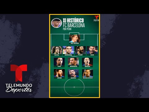 ¡Rafa Márquez en el XI histórico de Pedri! | Telemundo Deportes