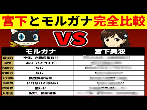 【P5X】宮下美波とモルガナ比較で分かった衝撃の違い【ペルソナ5X/The Phantom X】