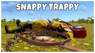 YouTube thumbnail for Oblivion's video titled 'Trolling Snappy Trappy In Rust'