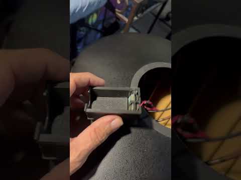 Don’t leave batteries in your gear for too long! #Ovation #acoustic #guitar #repair