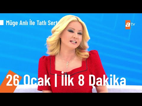 ​ @Müge Anlı ile Tatlı Sert 26 Ocak 2022 | İlk 8 Dakika