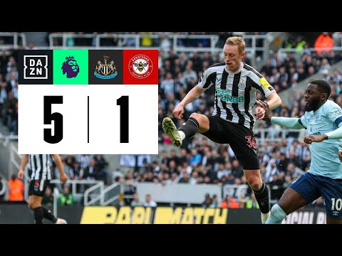 Newcastle vs Brentford (5-1) | Resumen y goles | Highlights Premier League