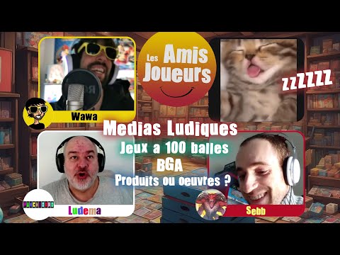 Les Amis Joueurs#3 | Médias, Jeux cher, BGA, Culture @Punchboard-media @Sebb-et-ses-cartes