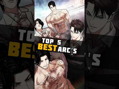 Top 5 Best Arc's in lookism | ryukin senpai #manhwa #shorts