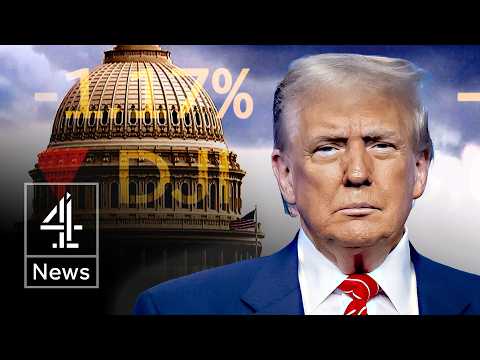 Global markets fall as new wave of Trump tariffs hit 90 countries