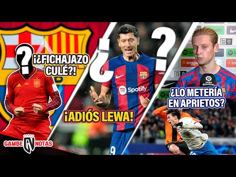 ¡¿FICHAJAZO del BARCA?!| ¿¡ADIÓS LEWA?! | GOLPAZO de Frenkie a Joao FÉLIX  | ¿HUMILLAN A De Gea?