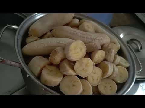 #um delicioso doce de banana 🍌