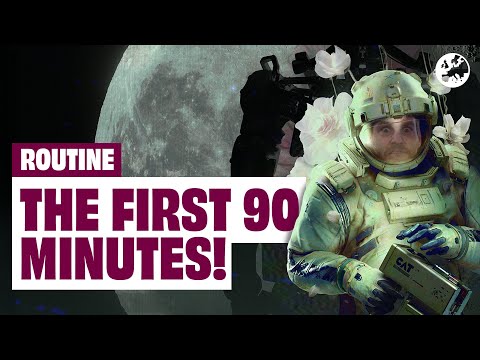 Is Routine Xbox Series X Gameplay Atmospheric Or Annoying? - THE FIRST 90 MINUTES!