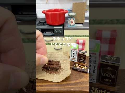 失敗から生まれた生チョコ?材料2つでデザート作り