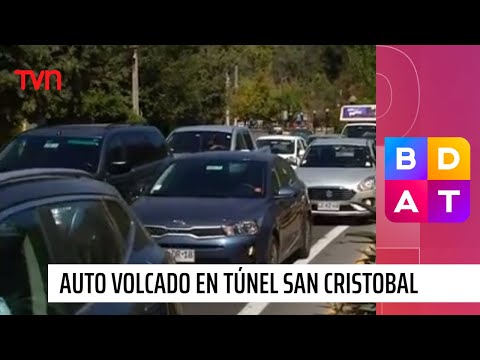 Auto volcado en túnel San Cristóbal genera congestión vehicular | Buenos días a todos