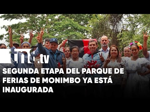 Inauguran segunda etapa del parque de ferias de Monimbo - Nicaragua
