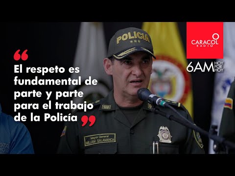 “El presidente Petro quiere mucho a la Policía”: William Salamanca | Caracol Radio