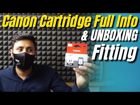 Canon Cartridge PG-47 ink | Canon Ink Refill | Canon E3370 Printer Settings | Printer Ink Refill